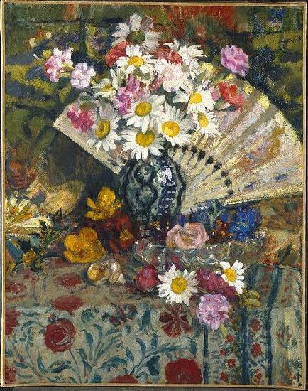 Georges Lemmen Still Life with Fan oil painting image